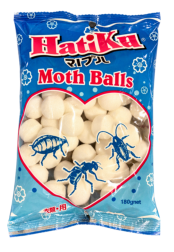 HatiKu® Moth Balls (White)