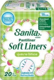 Sanita Pantiliners – Soft Liners & Oxygen Flow Soft Liners pack