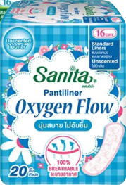 Sanita Pantiliners – Soft Liners & Oxygen Flow Oxygen Flow pack