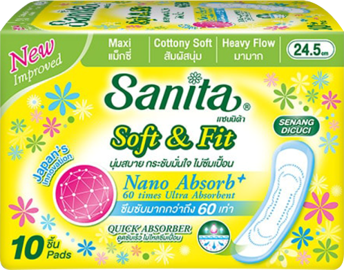 Sanita Soft & Fit – Maxi Maxi pack