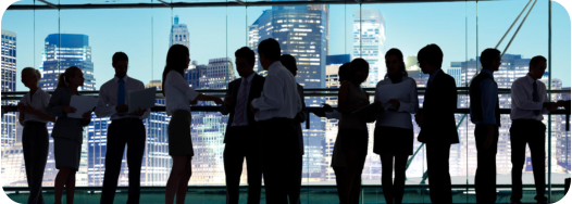 Nesfern partners at a business event